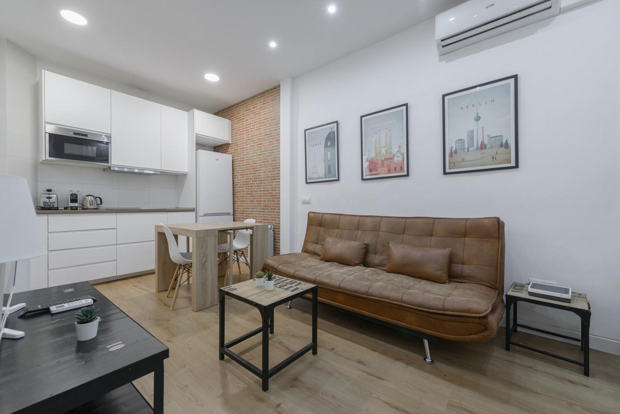 Apartmán Avila Calle, Precioso Estudio En Santiago Bernabeu-Estrecho En Segundo Piso Sin Ascensor Madrid Exteriér fotografie